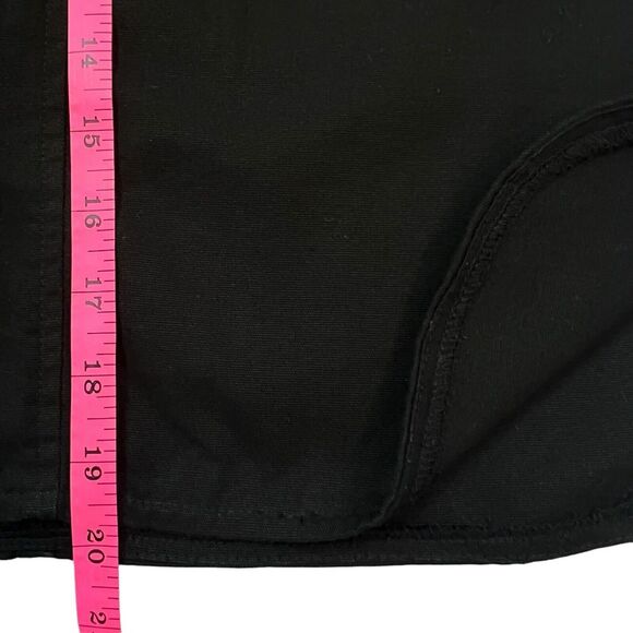 Talbots Women's‎ Size 10P Black Stretch Cotton Blend Tie Waist Utility Skirt - Picture 6 of 9